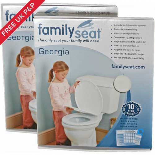 Georgia Family Toilet Seat Saver Pack